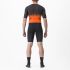 Castelli Sanremo Ultra speed suit Trisuit Kurzarm Schwarz/Orange Herren  8623079-034