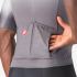 Castelli upf jersey radtrikot kurzarm grau herren  4525012-870