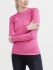 Craft Core Dry Active Comfort Langarmshirt Rosa Damen  1911168-738000