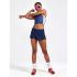 Craft Hypervent Split Short laufhose blau damen  1910430-396000