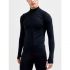 Craft Core Dry Active Comfort Pullover mit halbem Reißverschluss schwarz Herren  1911166-B999000