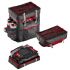 Elite Tri box transition rucksack Schwarz/Rot  EL0143101