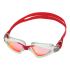 Aqua Sphere Kayenne Titanium Mirror Linse Schwimmbrille Rot  ASEP2961006LMR