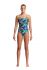 Funkita Boarded Up Diamond Back Badeanzug Damen  FS11L02212