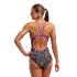 Funkita Copper Cluster Diamant Rücken Badeanzug Damen  FKS033L72149
