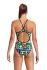 Funkita Paper Cut diamond back Badeanzug Damen  FS11L71235