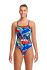 Funkita Face Palm Single Strap Badeanzug Damen  FS15L71218