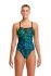 Funkita Spraying Alive Single Strap Badeanzug Damen  FS15L71248