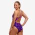 Funkita Flocked Up Diamond Back Badeanzug Damen  FKS033L72303
