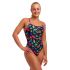 Funkita Lost Leaf Diamant Rücken Badeanzug Damen  FKS033L72241