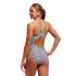 Funkita Planted Pink Diamant Rücken Badeanzug Damen  FKS033L72170