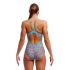 Funkita Planted Pink Diamant Rücken Badeanzug Damen  FKS033L72170
