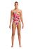 Funkita Pink Pluto Single Strap Badeanzug Damen  FS15L71071