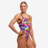 Funkita Tag Her Single Strap Badeanzug Damen  FKS030L72323