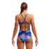 Funkita Wave Craze Diamant Rücken Badeanzug Damen  FKS033L72172