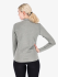 Fusion C3 Zip Neck Lichtgrau damen  0155-GRE