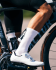 Fusion Cycling Socks Weiss Unisex  0204-WHT