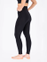 Fusion Pure Yoga Tights Schwarz damen  1048-BLK