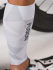 Fusion Tempo! Calf Sleeves Weiss/Grau Unisex  1141