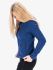 Fusion Recharge Hoodie Blau damen  0300-BL