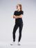 Fusion Nova T-shirt Schwarz Damen  1035-BLK
