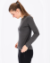 Fusion Merino 150 LS Shirt Grau damen  0213-GRE
