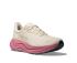 Hoka Arahi 8 Laufschuhe Alabaster/Lingoberry WIDE Damen  1168711-ARLN