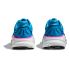 Hoka Bondi 9 Laufschuhe Skyward Blue/Neon Fushia Damen  1162012-SNNF