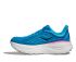 Hoka Bondi 9 Laufschuhe Skyward Blue/Neon Fushia Damen  1162012-SNNF