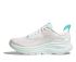 Hoka Clifton 10 Laufschuhe Weiss/Cielo Blau Damen  1162031-WTCL