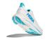 Hoka Clifton 10 Laufschuhe Weiss/ Skyward Blau Herren   1162030-WKY