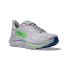 Hoka Clifton 10 Laufschuhe Ash Grey/Neon Green Herren  1162030-AYNN