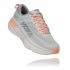 Hoka One One Bondi 7 Laufschuhe Grau/Rosa Damen  1110519-HMSH