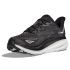 Hoka Clifton 9 wide Laufschuhe schwarz/weiss Damen  1132211-BWHT