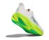Hoka Mach 6 Laufschuhe White/Neon Lime Herren  1147790-WNL