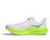 Hoka Mach 6 Laufschuhe White/Neon Lime Herren  1147790-WNL
