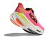 Hoka Mach X 3 Laufschuhe Neon Rose/Neon Tangerine Damen  1168721-NNRS