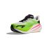 Hoka Mach X 3 Laufschuhe White/Neon Lime Damen  1168721-WNL