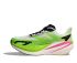 Hoka Mach X 3 Laufschuhe White/Neon Lime Damen  1168721-WNL