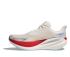 Hoka Mach X 3 Laufschuhe White/Alabaster Herren  1168720-WBS