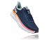 Hoka One One One Clifton 7 wide Laufschuhe blau Damen  1110535-BIBH