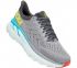 Hoka One One Clifton 7 wide Laufschuhe Grau herren  1110534-WDDS