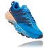 Hoka One One Speedgoat 4 Trail Laufschuhe Blau Damen  1106527-IBBA