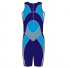 Ironman Trisuit front zip ärmellos Bodysuit Blau Damen  IMW8517-50/41