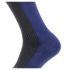 Sealskinz Cold weather knee Radsocken mit Hydrostop Schwarz/Blau  11100065-0101