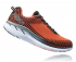 Hoka One One Clifton 5 Laufschuhe Orange/Grün Herren  1093755-NPHN-VRR