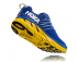 Hoka One One Clifton 6 Laufschuhe Blau/Gelb Herren  1102872-NBLM-VRR