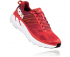 Hoka One One Clifton 6 Laufschuhe Rot/Weiß Herren  1102872-PRRR