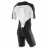 Orca Core race Kurzarm trisuit Schwarz/Weiß Herren  JVC602