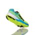 Hoka One One Evo Carbon Rocket Laufschuhe Blau/Gelb Herren  1100049-CCYN